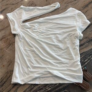 Meshki White Short Sleeve Tee
